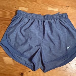 EUC blue Nike dry fit shorts large
